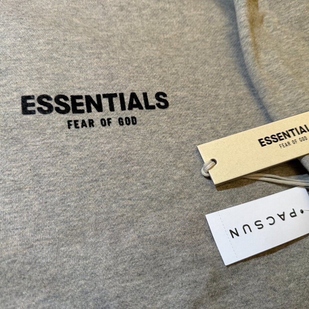 Fear of God Essentials Dark Oatmeal Hoodie BNWT 100% Authentic Unisex ✅ - Picture 2 of 6
